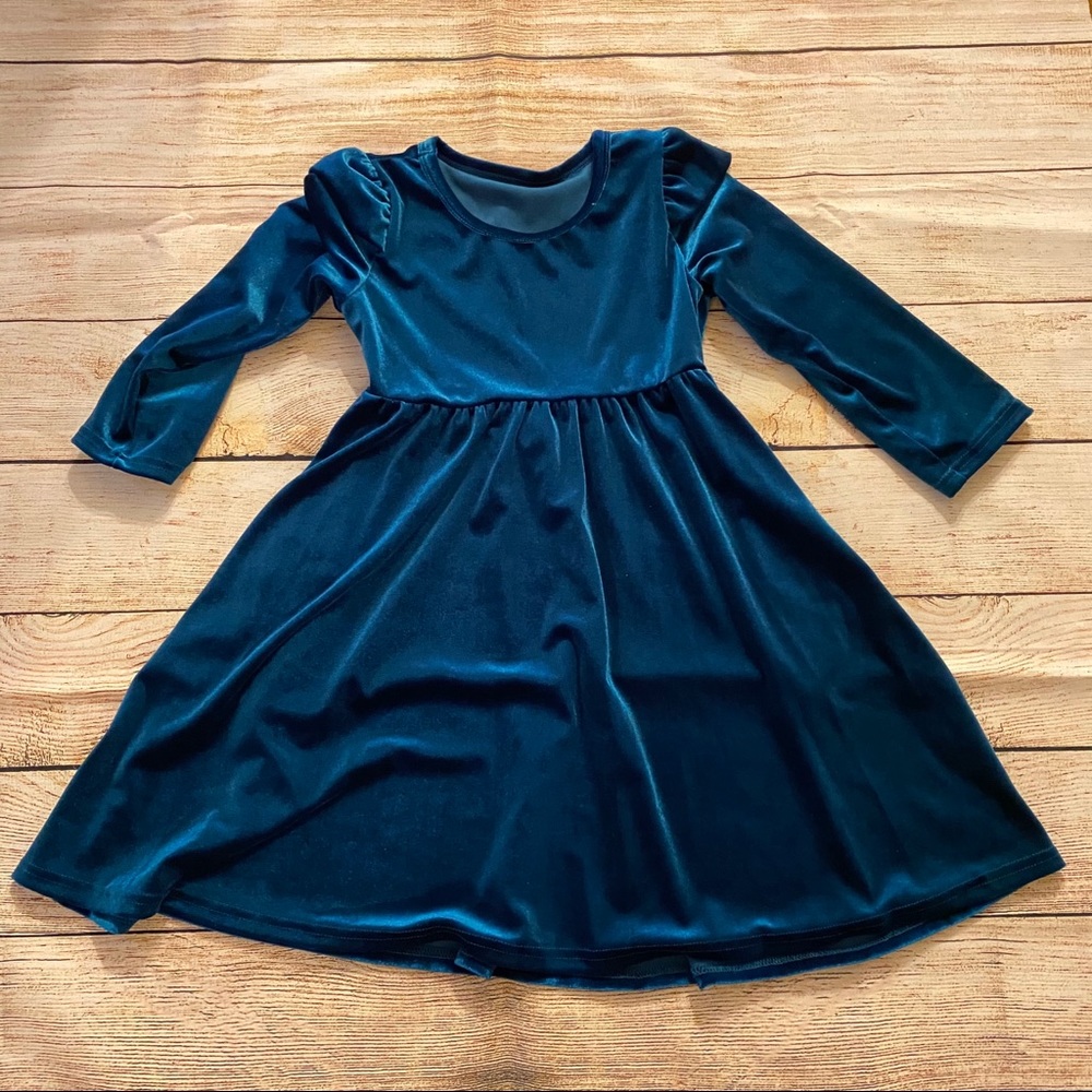 Velvet Daughter Dress (Part of a Mommy & Me set)